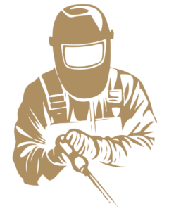 Beton straler silhouetje