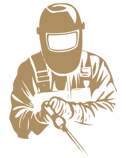 Beton straler silhouetje