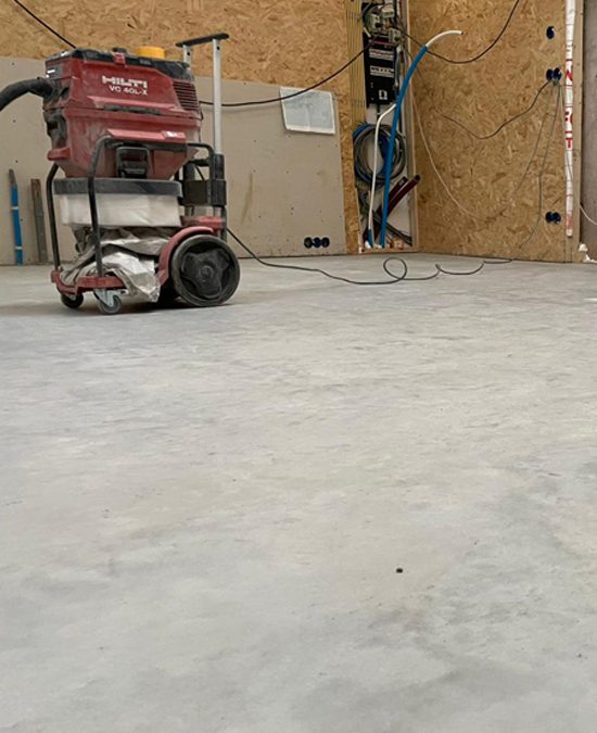 Behandelde betonvloer
